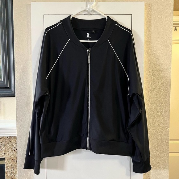 Good American the electric feel bomber jacket size 5 - Picture 4 of 9